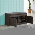 Multi Cabinet Storage Shoe Bench
