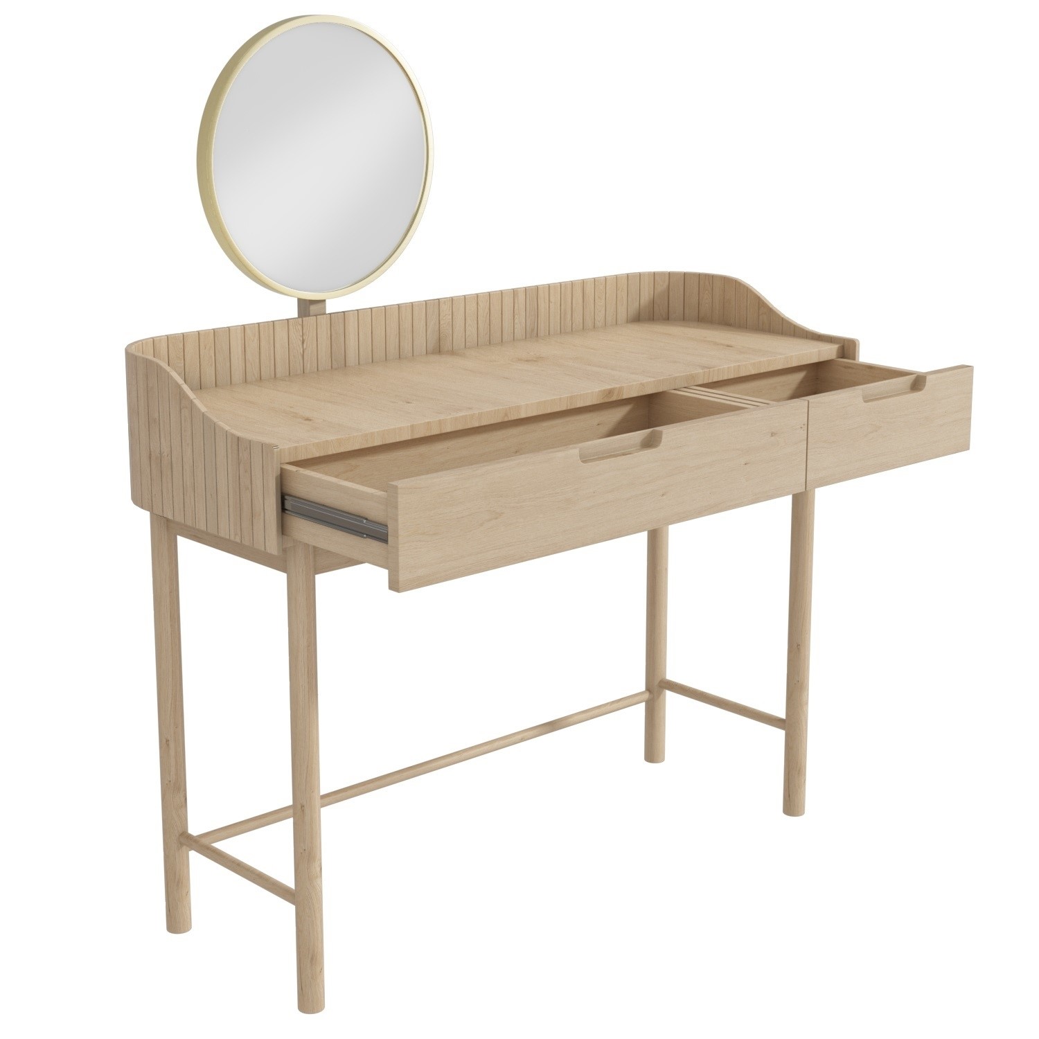 Light wood outlet dressing table