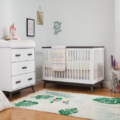 2-Piece Nursery Crib