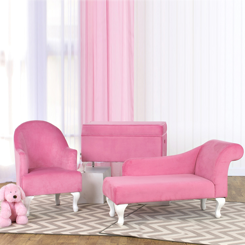 Pink chaise lounge sofa sale