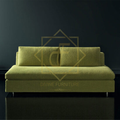 Bench Style Armless Sofa