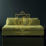 Bench Style Armless Sofa