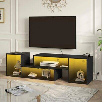 Dawnna Media Console with LED Light