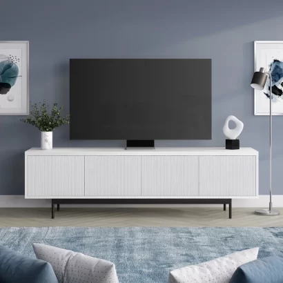 Glossy White Tv Unit