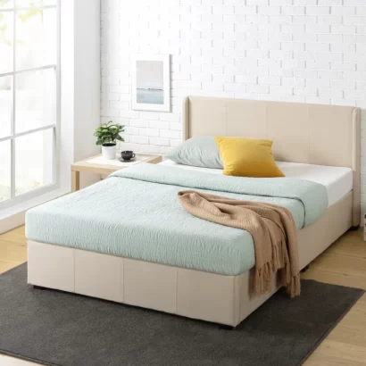 Estella Upholstered Hydraulic Storage Bed