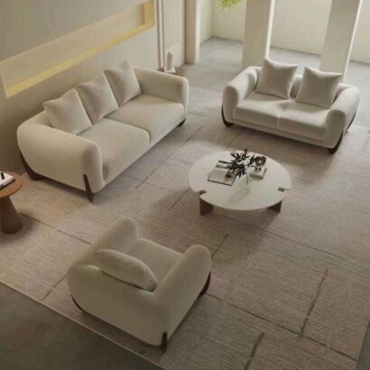 Luxury Modern Minimalist Sofa Set