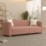 Luxury Pink Velvet Sofa – Elegant & Comfortable