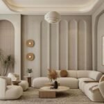 Rounded Edge Modular Sofa Set