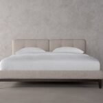 Contemporary Tufted Upholstered Bed Frame