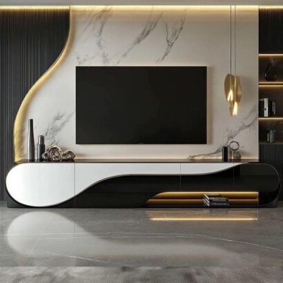 Velora Curve TV Unit