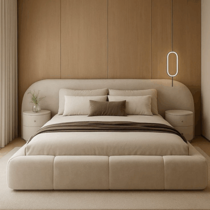 ArcoNest Upholstered Bed