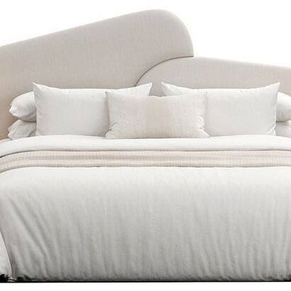 Avento Asymmetric Wall Panel Bed