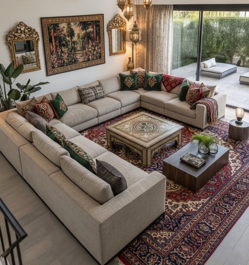 seating majlis1 Al Ayaan Modern Majlis Sofa