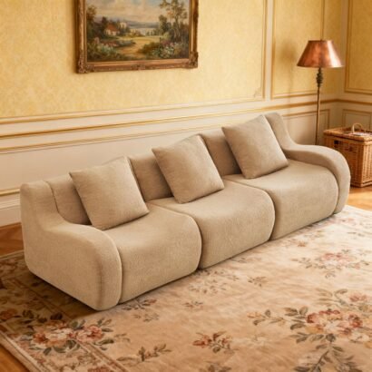 Celvani Curved Wave Sofa