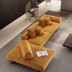 Revana Mustard Sectional Sofa