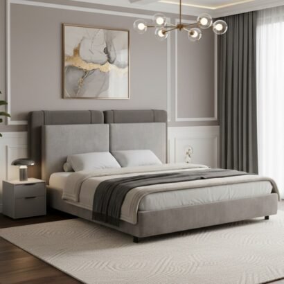 Elarion Vault High Headboard Bed