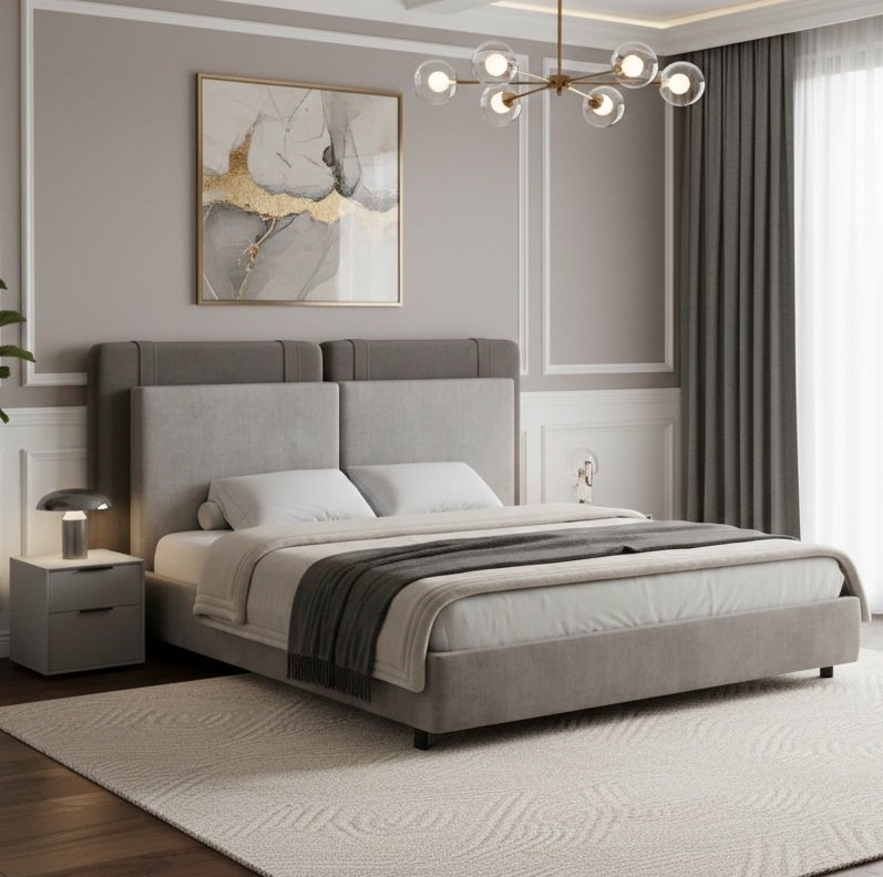 bed-10 Elarion Vault High Headboard Bed