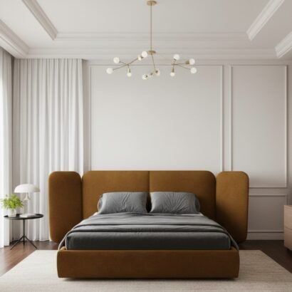 Noctyra Fold High Headboard Bed