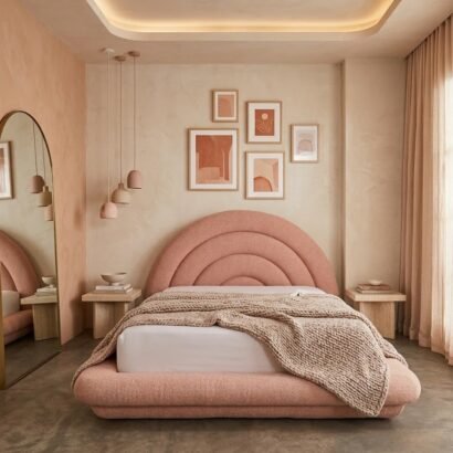 Alaizo Layered Arch Bed