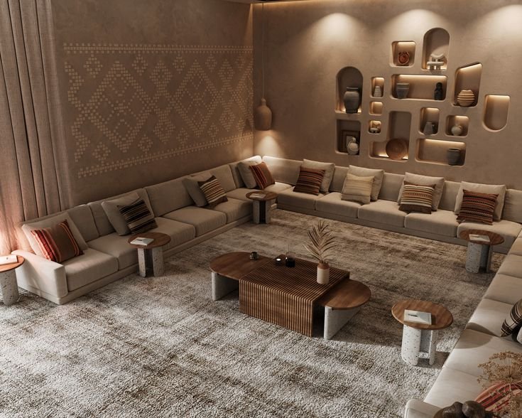 Luxury Corner Majlis Sofa- Luxury Corner Majlis Sofa