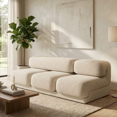 Miliora Modern Sculpt Sofa