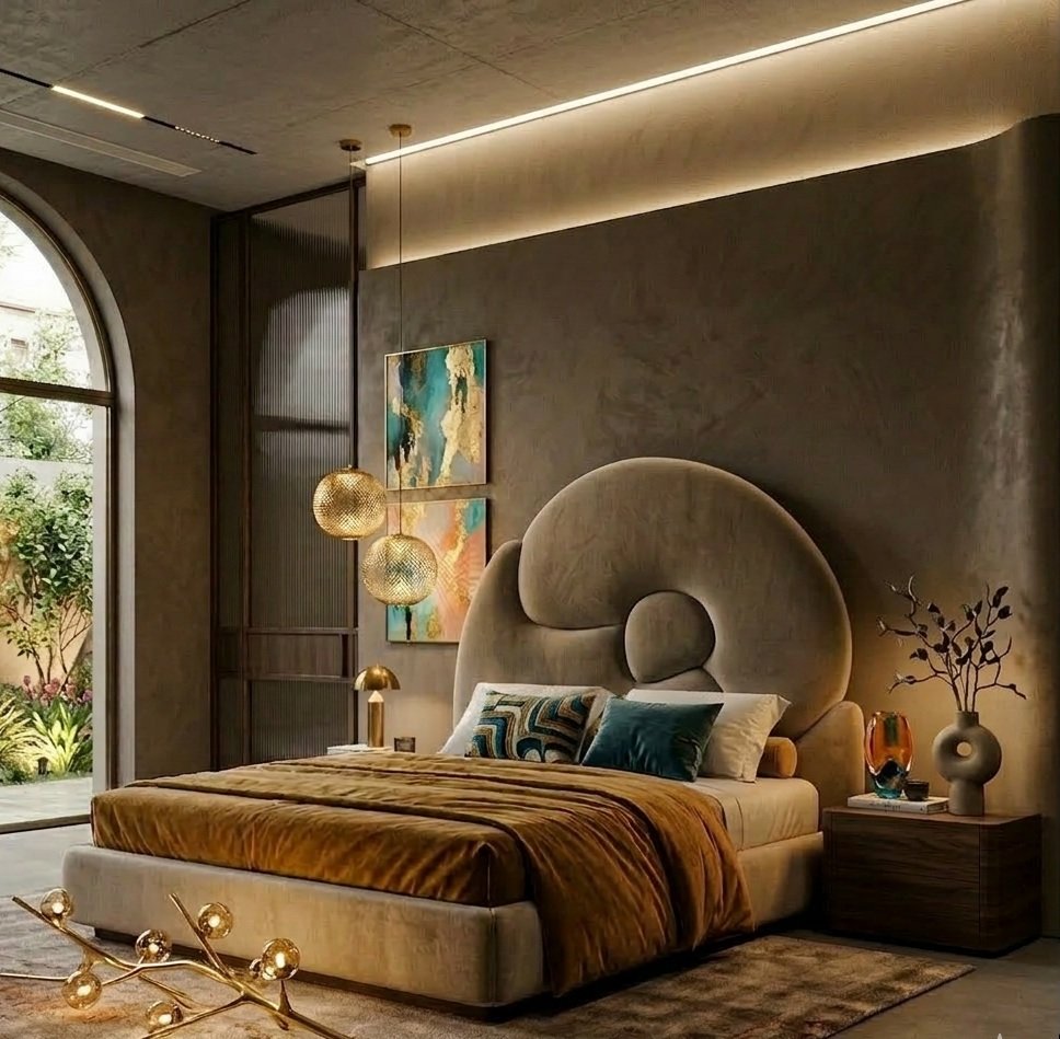 interior bed Anovia Organic Luxury Art Bed