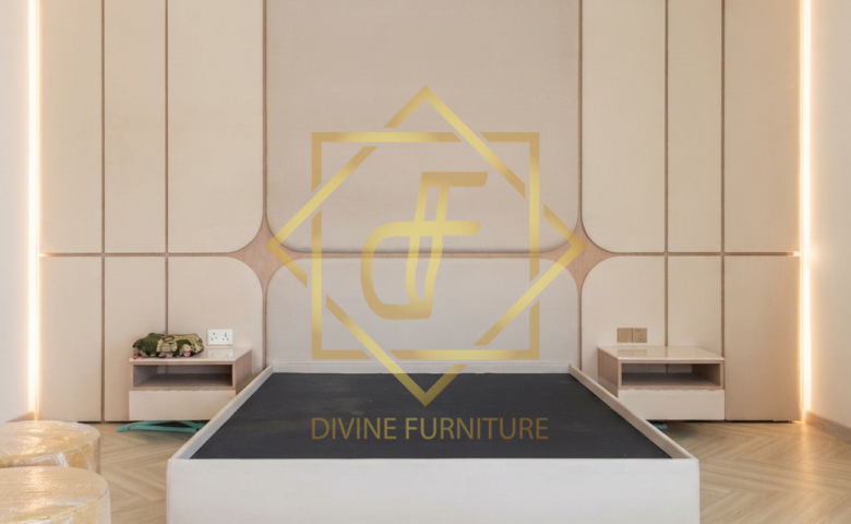 Modern Wall Bed with nightstands