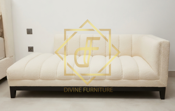 Channel tufted Chaise Lounge